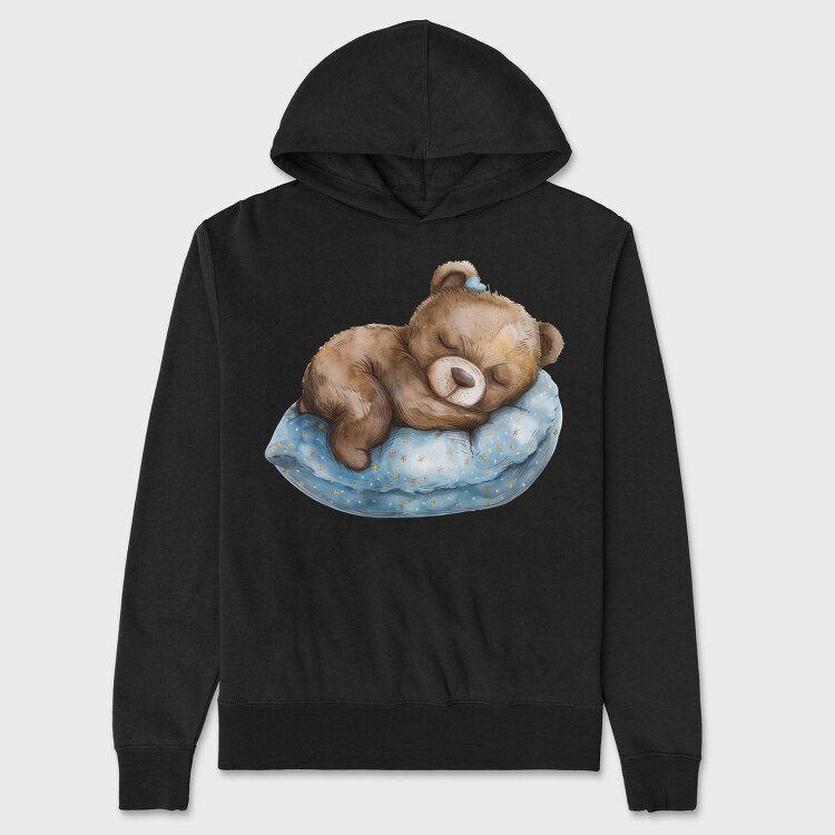 Dreamy Bear Nest, Hanorac Oversize Barbati (Unisex)