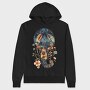 Dreamy Lobster Night, Hanorac Oversize Barbati (Unisex)