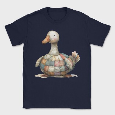 Duck Patchwork Clipart, Tricou Barbati (Unisex)