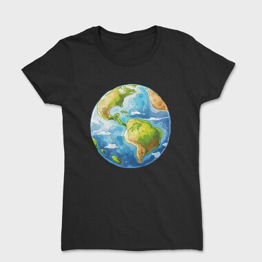 Earth Planet World, Tricou Femei