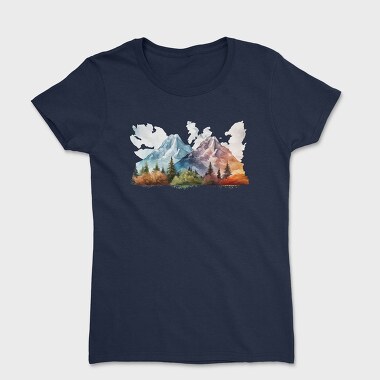 Elevated Peaks Repose, Tricou Femei