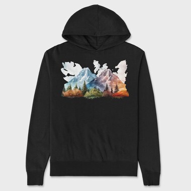 Elevated Peaks Repose, Hanorac Oversize Barbati (Unisex)