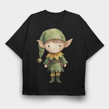 Elf Adventurer Hat, Tricou Oversize Barbati (Unisex)
