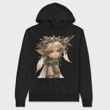 Elf Christmas Garden, Hanorac Oversize Barbati (Unisex)