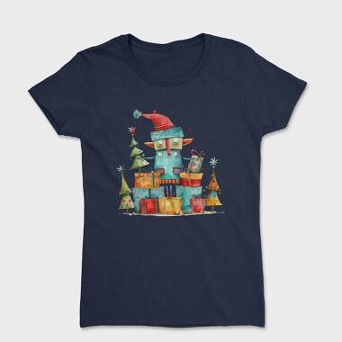 Elf Christmas Gifts, Tricou Femei