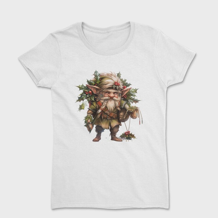 Elf Christmas Holly, Tricou Femei