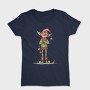 Elf Christmas Ornaments, Tricou Femei