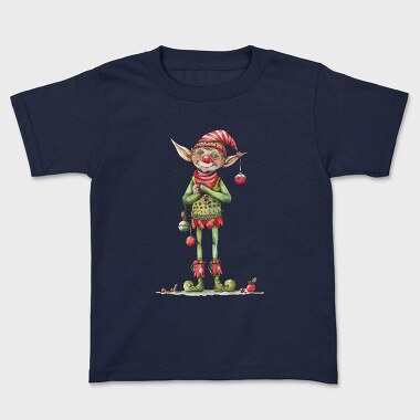 Elf Christmas Ornaments, Tricou Copii