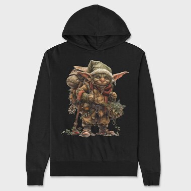 Elf Christmas Spirit, Hanorac Oversize Barbati (Unisex)