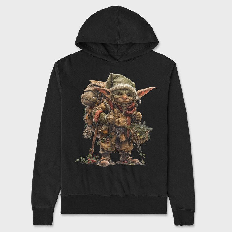 Elf Christmas Spirit, Hanorac Oversize Barbati (Unisex)