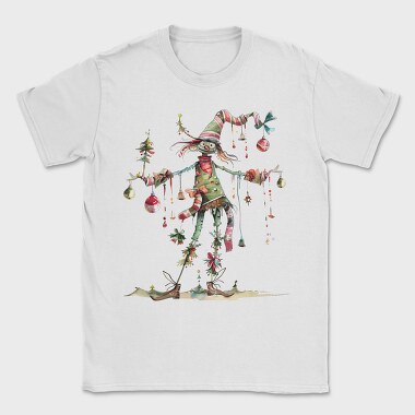 Elf Christmas Tree, Tricou Barbati (Unisex)