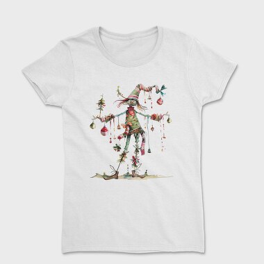 Elf Christmas Tree, Tricou Femei