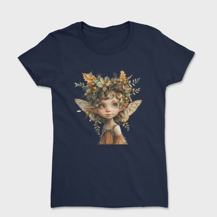 Elf Fairy Wreath, Tricou Femei