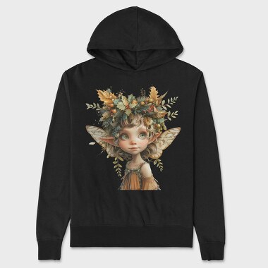 Elf Fairy Wreath, Hanorac Oversize Barbati (Unisex)