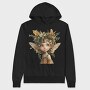 Elf Fairy Wreath, Hanorac Oversize Barbati (Unisex)