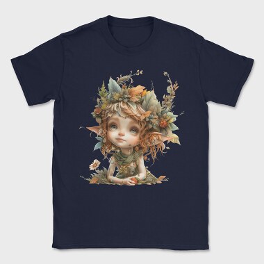 Elf Girl Flower Crown, Tricou Barbati (Unisex)