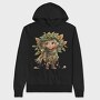 Elf Holly Crown, Hanorac Oversize Barbati (Unisex)