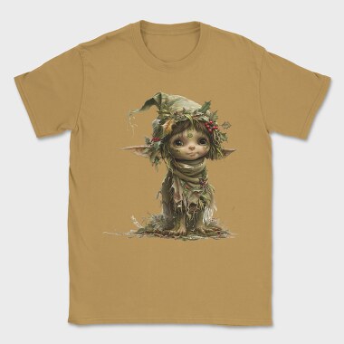 Elf In Holly Hat, Tricou Barbati (Unisex)