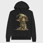 Elf In Holly Hat, Hanorac Oversize Barbati (Unisex)