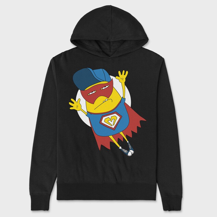 Super Mario Bros, Hanorac Oversize Barbati (Unisex)