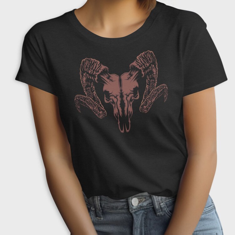 Skull Wings, Tricou Femei
