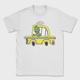 Taxi Dinosaur Ride, Tricou Barbati (Unisex)