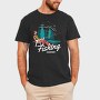 Fishing Forest Retreat, Tricou Barbati (Unisex)