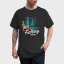 Fishing Forest Retreat, Tricou Barbati (Unisex)