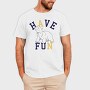 Polar Bear Have Fun, Tricou Barbati (Unisex)