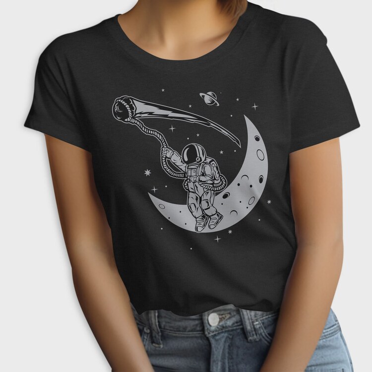 Astronaut Moon Climb, Tricou Femei