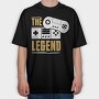 The Legend, Tricou Oversize Barbati (Unisex)