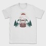 Train Mountain Sunrise, Tricou Barbati (Unisex)