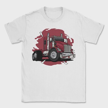 Truck Teeth Danger, Tricou Barbati (Unisex)