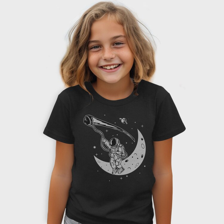 Astronaut Moon Climb, Tricou Copii
