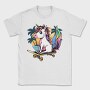 Unicorn Skate Palm, Tricou Barbati (Unisex)