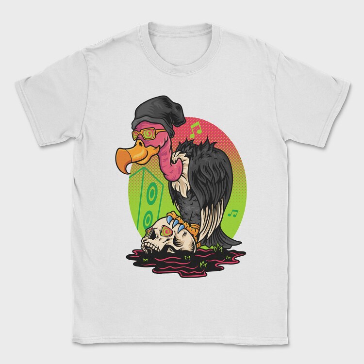 Vulture Skull Music, Tricou Barbati (Unisex)