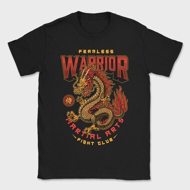 Warrior Dragon Martial Arts, Tricou Barbati (Unisex)