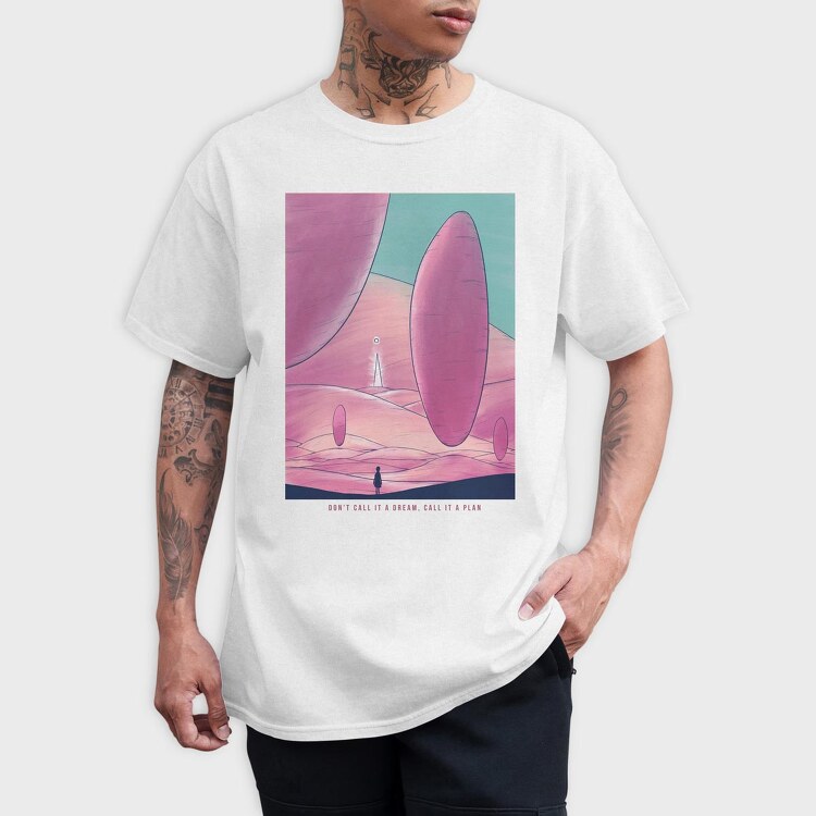 Fantasy_Landscape_07, Tricou Barbati (Unisex)