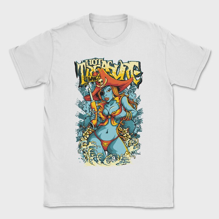 Whobitac Bang Pirate, Tricou Barbati (Unisex)