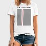 Im Different Red Line, Tricou Barbati (Unisex)