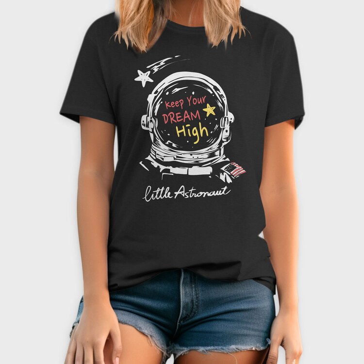 Astronaut Dream High, Tricou Barbati (Unisex)