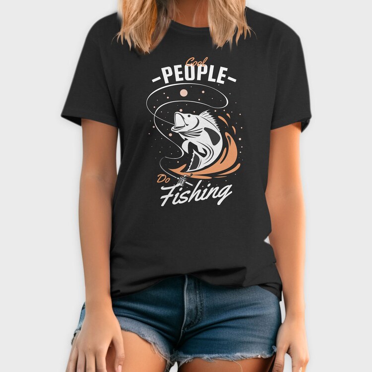 Fishing Cool, Tricou Barbati (Unisex)