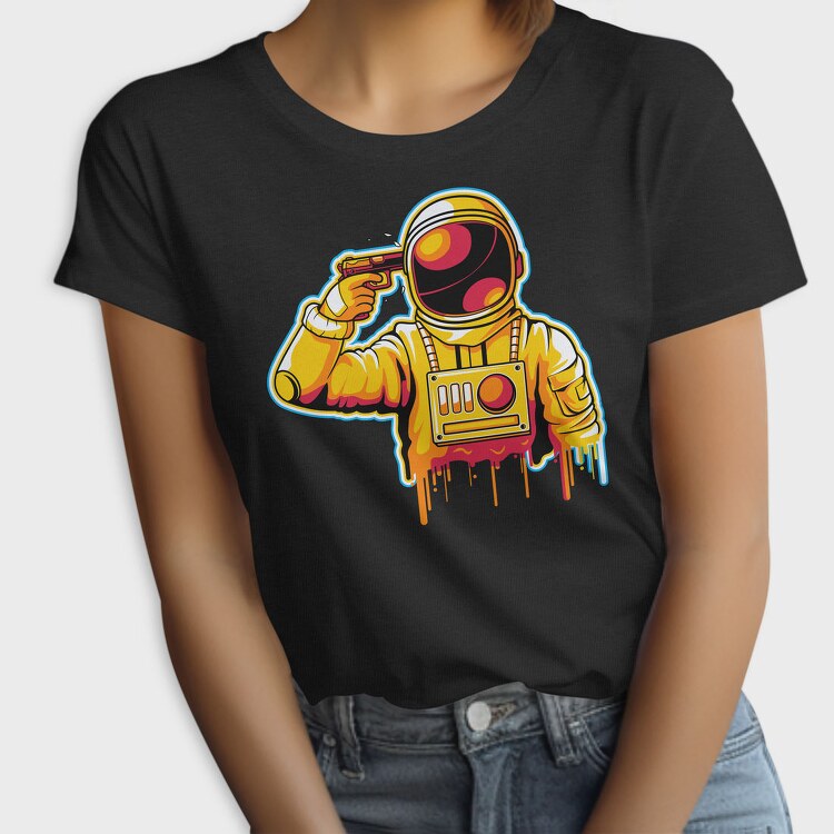 Astronaut Gunner, Tricou Femei