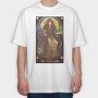 Tarot Card the Magician, Tricou Oversize Barbati (Unisex)