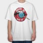 Dope Lips Lollipop, Tricou Oversize Barbati (Unisex)
