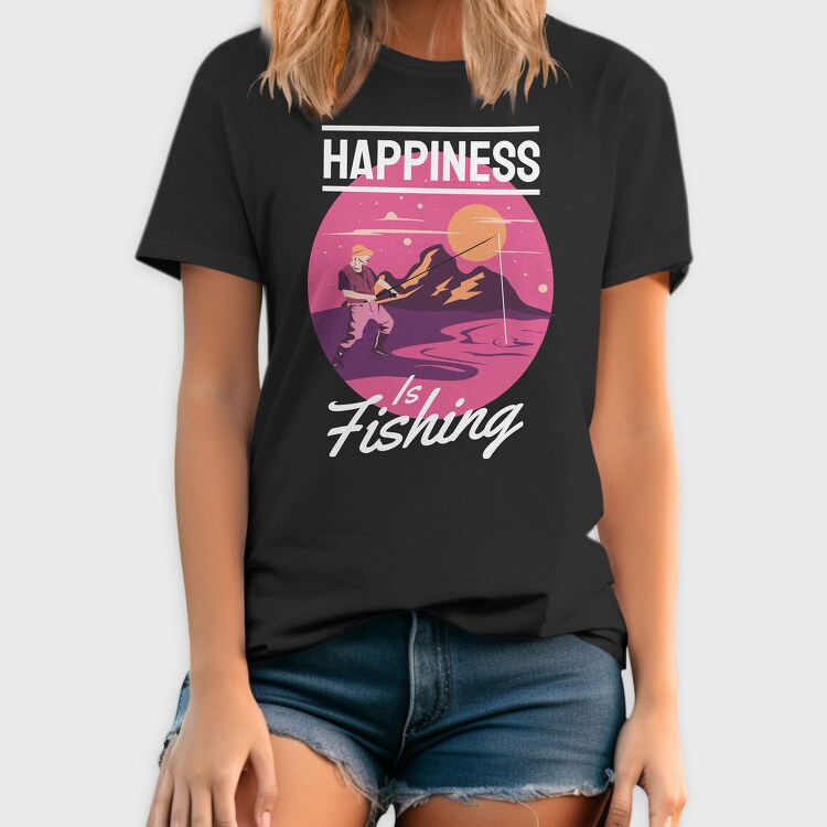Fishing Is Life, Tricou Barbati (Unisex)