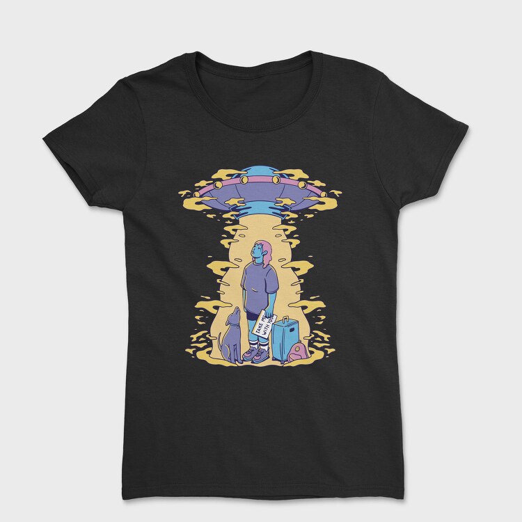 Take Me With You Ufo, Tricou Femei