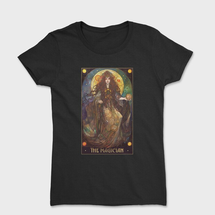 Tarot Card the Magician, Tricou Femei
