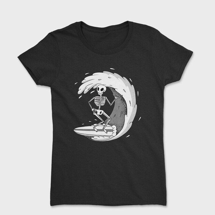 Surf Skeleton, Tricou Femei