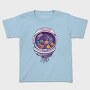 Astronaut Helmet And Planets, Tricou Copii